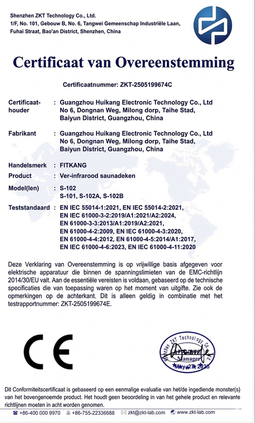 Far Infrared Sauna Blanket | De Ultieme Infrarood Sauna Deken